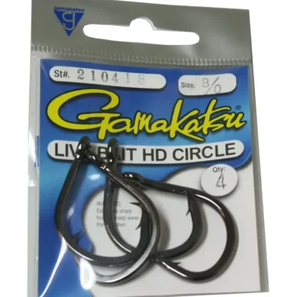 Gamakatsu Live Bait Hd Circle Nsb - Your Premium Fishing Gear Store Rods Lines Baits Accessories^ Best