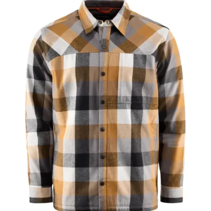 Grundens Men's Bankside Lined Shacket - Your Premium Fishing Gear Store Rods Lines Baits Accessories^ Fashion