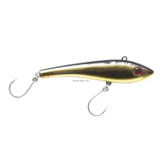 Halco Max 220 #H51 Fishing Lure, 8 2/3", 6 1/3oz, Chrome Gold Black Back - Your Premium Fishing Gear Store Rods Lines Baits Accessories^ Best Sale