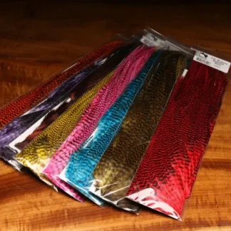 Half Grizzly Saddle Hackle - Your Premium Fishing Gear Store Rods Lines Baits Accessories^ Flash Sale