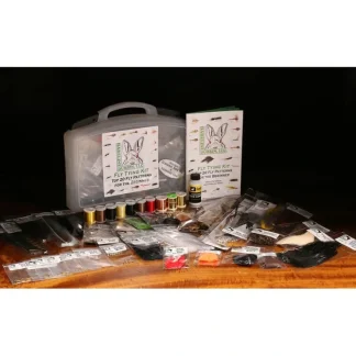 Hareline Fly Tying Material Kit With Economy Tools and Vise - Your Premium Fishing Gear Store Rods Lines Baits Accessories^ Outlet