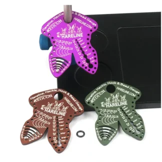 Hareline Hackle, Hook, & Bead Gauge - Your Premium Fishing Gear Store Rods Lines Baits Accessories^ Flash Sale