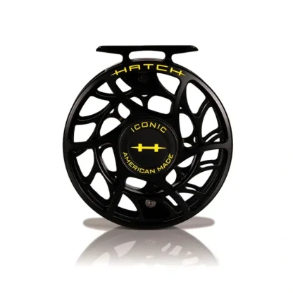 Hatch Custom Bat Reel Iconic Large Arbor Fly Reel 7 Plus - Your Premium Fishing Gear Store Rods Lines Baits Accessories^ Hot
