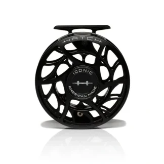 Hatch Iconic 7 Plus Fly Reel Black - Your Premium Fishing Gear Store Rods Lines Baits Accessories^ Best