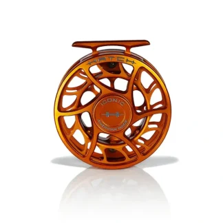 Hatch Iconic 5 Plus Fly Reel Campfire Orange - Your Premium Fishing Gear Store Rods Lines Baits Accessories^ Store