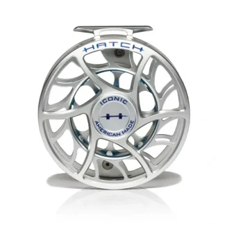 Hatch Iconic 11 Plus Fly Reel Clear Blue - Your Premium Fishing Gear Store Rods Lines Baits Accessories^ Online