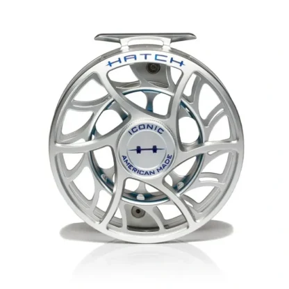 Hatch Iconic 11 Plus Fly Reel Clear Blue - Your Premium Fishing Gear Store Rods Lines Baits Accessories^ Online