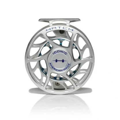 Hatch Iconic 7 Plus Fly Reel Clear Blue - Your Premium Fishing Gear Store Rods Lines Baits Accessories^ Best Sale