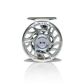 Hatch Iconic 4 Plus Fly Reel Clear Blue - Your Premium Fishing Gear Store Rods Lines Baits Accessories^ Cheap