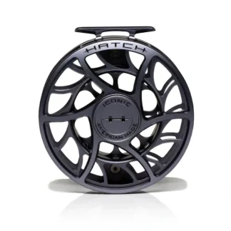 Hatch Iconic 11 Plus Fly Reel Grey - Your Premium Fishing Gear Store Rods Lines Baits Accessories^ Best Sale