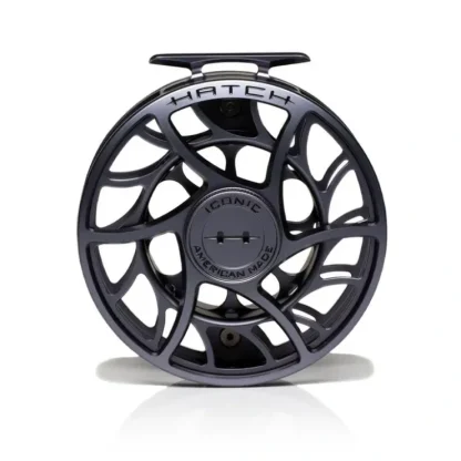 Hatch Iconic 11 Plus Fly Reel Grey - Your Premium Fishing Gear Store Rods Lines Baits Accessories^ Best Sale