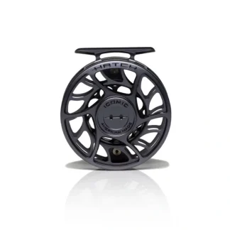 Hatch Iconic 4 Plus Fly Reel Grey - Your Premium Fishing Gear Store Rods Lines Baits Accessories^ Clearance