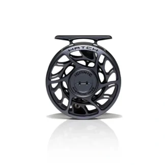 Hatch Iconic 3 Plus Fly Reel Grey - Your Premium Fishing Gear Store Rods Lines Baits Accessories^ Best
