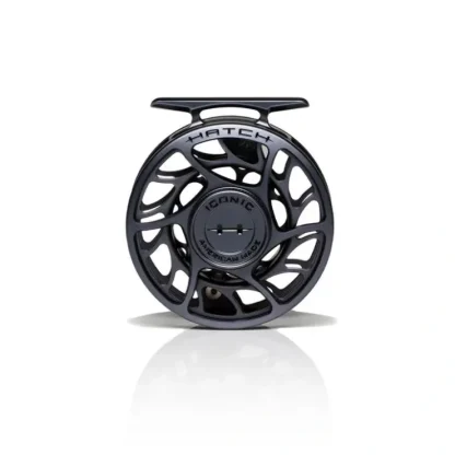 Hatch Iconic 3 Plus Fly Reel Grey - Your Premium Fishing Gear Store Rods Lines Baits Accessories^ Best