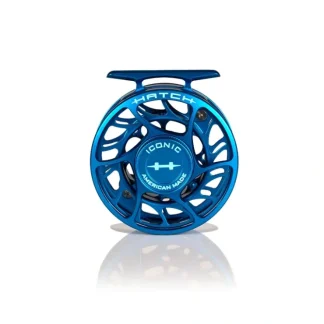 Hatch Iconic Fly Reel 3 Plus Kaiju Blue - Your Premium Fishing Gear Store Rods Lines Baits Accessories^ Cheap