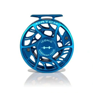 Hatch Iconic Fly Reel 7 Plus Kaiju Blue - Your Premium Fishing Gear Store Rods Lines Baits Accessories^ Hot