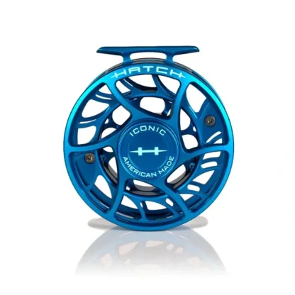 Hatch Iconic Fly Reel 7 Plus Kaiju Blue - Your Premium Fishing Gear Store Rods Lines Baits Accessories^ Hot