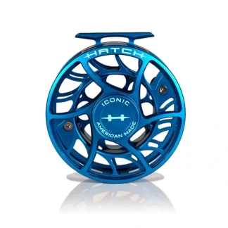 Hatch Iconic Fly Reel 9 Plus Kaiju Blue - Your Premium Fishing Gear Store Rods Lines Baits Accessories^ Shop