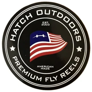 Hatch Outdoors Premium Fly Reels Sticker - Your Premium Fishing Gear Store Rods Lines Baits Accessories^ Outlet