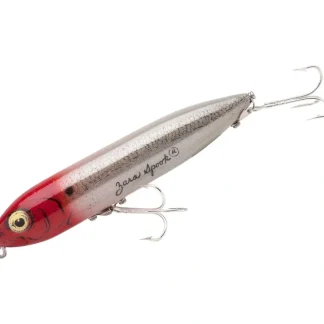 Heddon X9255G28 Zara Spook Topwater Bait, 4 1/2", 3/4 oz, Pearl/Red Eye, Floating - Your Premium Fishing Gear Store Rods Lines Baits Accessories^ Store