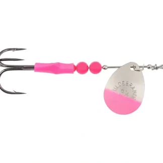 Hildebrandt Salmon Spinner SZ 3.5, Nickel Pink Tip Blade, SZ 1 - Your Premium Fishing Gear Store Rods Lines Baits Accessories^ Online