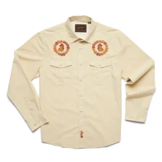 Howler Bros Gaucho Snapshirt Ring Around the Rooster - Your Premium Fishing Gear Store Rods Lines Baits Accessories^ Best Sale