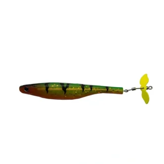 Hyperlastics Dartprop Pro Duopack 5" Firetiger - Chart - Your Premium Fishing Gear Store Rods Lines Baits Accessories^ Cheap