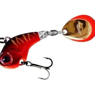 Jackall Deracoup Tail Spin Jig 1oz HL Red Tiger - Your Premium Fishing Gear Store Rods Lines Baits Accessories^ Outlet