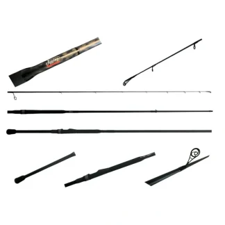 Jigging World Custom Black Out Night Ranger Spinning Rod - Your Premium Fishing Gear Store Rods Lines Baits Accessories^ Store