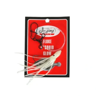 Jigging World Fluke Rig with 4" Squid - Your Premium Fishing Gear Store Rods Lines Baits Accessories^ Online