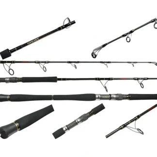 Jigging World Ghost Hunter 5'6" Spinning Jigging Rod - Your Premium Fishing Gear Store Rods Lines Baits Accessories^ Cheap