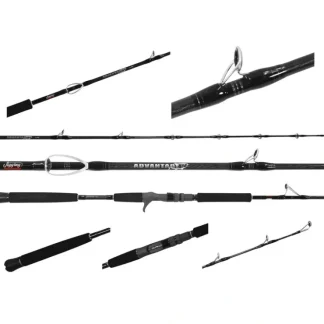 Jigging World Ghost Hunter Advantage Conventional Jigging Rods - Your Premium Fishing Gear Store Rods Lines Baits Accessories^ Store
