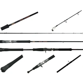 Jigging World JW-DKC-76 Dark Knight Casting Rod 7'6" - Your Premium Fishing Gear Store Rods Lines Baits Accessories^ Clearance