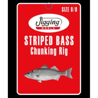 Jigging World Striper Chunking Fish Finder 8/0 In-Line Circle Baitholder - Your Premium Fishing Gear Store Rods Lines Baits Accessories^ Store