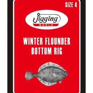Jigging World Winter Flounder Bottom Rig Size 4 - Your Premium Fishing Gear Store Rods Lines Baits Accessories^ New