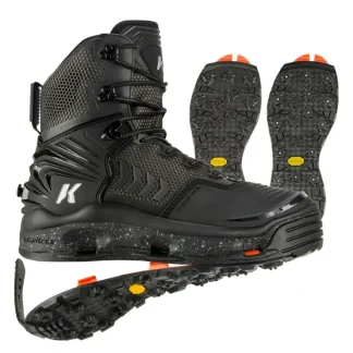 Korkers River Ops BOA Wading Boot Vibram/Studded Vibram 12 - Your Premium Fishing Gear Store Rods Lines Baits Accessories^ Hot