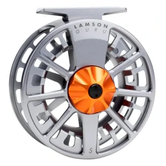 Lamson Guru S-Series Reel - Blaze - Your Premium Fishing Gear Store Rods Lines Baits Accessories* Fishing Line