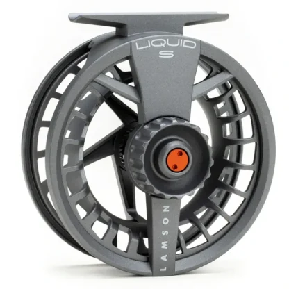 Lamson Liquid S-Series Reel Smoke - Your Premium Fishing Gear Store Rods Lines Baits Accessories* Fishing Line
