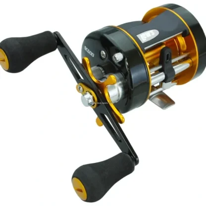 Lew's SC600 Speed Cast Round Baitcast Reel, RH, 6 Brg., 5.3:1, 200/16#, 160/20# - Your Premium Fishing Gear Store Rods Lines Baits Accessories* Bait