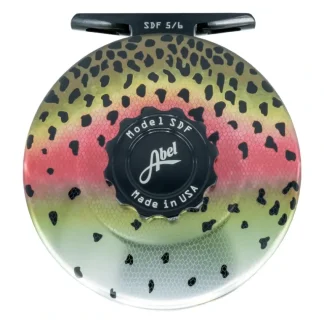 Like New Abel SDF 5/6 Native Rainbow Black Drag Knob Rosewood Handle Fly Reel - Your Premium Fishing Gear Store Rods Lines Baits Accessories* Fishing Line