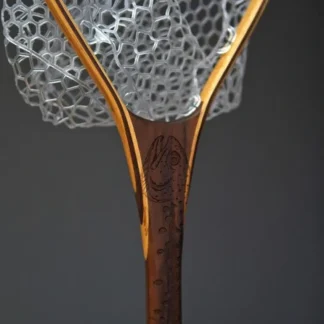 Little Dipper 12"x8" - Rainbow Trout Engraved - Natural Fly Fishing Traditional Landing Net - Your Premium Fishing Gear Store Rods Lines Baits Accessories* Fly Fishing