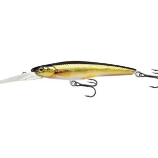 LiveTarget Rainbow Smelt Jerkbait Gold/Black 4 1/2" - Your Premium Fishing Gear Store Rods Lines Baits Accessories* Bait