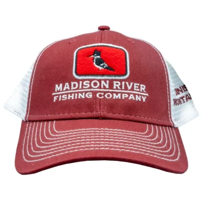 Logo Kingfisher Sideline Trucker Burnt Henna/White - Your Premium Fishing Gear Store Rods Lines Baits Accessories* Fishing Line