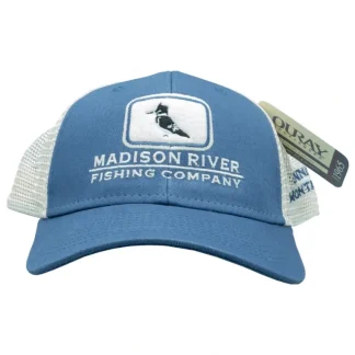Logo Kingfisher Sideline Trucker Indigo/Natural Soft Mesh - Your Premium Fishing Gear Store Rods Lines Baits Accessories* Fishing Line