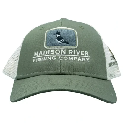 Logo Kingfisher Sideline Trucker Loden/Natural Soft Mesh - Your Premium Fishing Gear Store Rods Lines Baits Accessories* Fishing Line