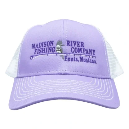 Logo Sideline Trucker Lavender Silk/White - Your Premium Fishing Gear Store Rods Lines Baits Accessories* Fishing Line