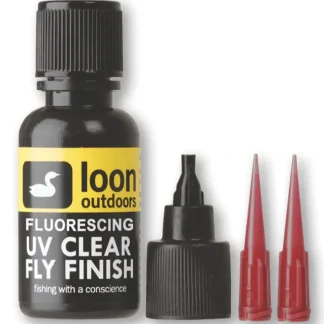 LOON FLUORESCING UV CLEAR FLY FINISH 1/2 oz - Your Premium Fishing Gear Store Rods Lines Baits Accessories* Fly Fishing