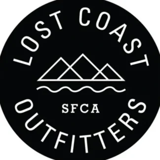 Lost Coast Badge Sticker - Your Premium Fishing Gear Store Rods Lines Baits Accessories* Fly Fishing