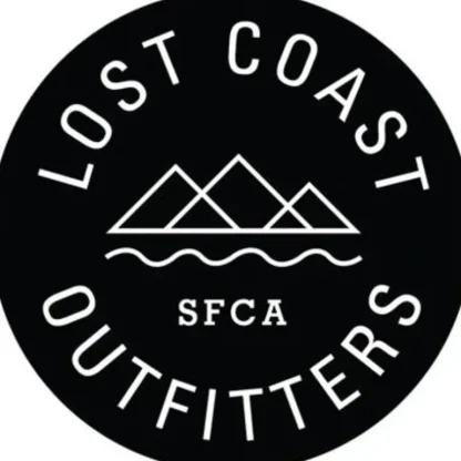 Lost Coast Badge Sticker - Your Premium Fishing Gear Store Rods Lines Baits Accessories* Fly Fishing