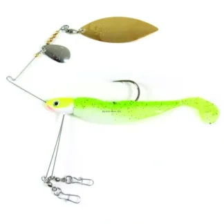 Lunker Lure Triple Play Spinnerbait, w/Shad Tail - Your Premium Fishing Gear Store Rods Lines Baits Accessories^ Cheap